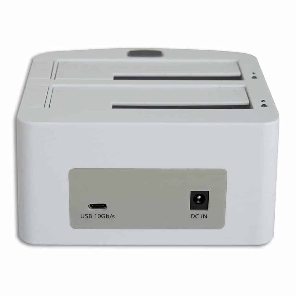 (image for) HighPoint RocketStor 3112D Dual-Bay SSD/HDD 2.5"/3.5" Docking Station USB3.2 USB-C